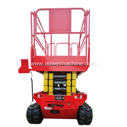 Custom battery mini warranty manual scissor lift platform for sale